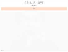 Tablet Screenshot of galaislove.com